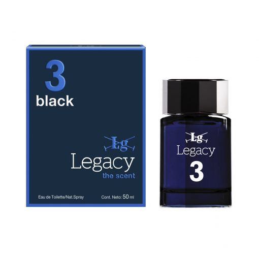 Legacy 3 Black Edt X 50 Ml