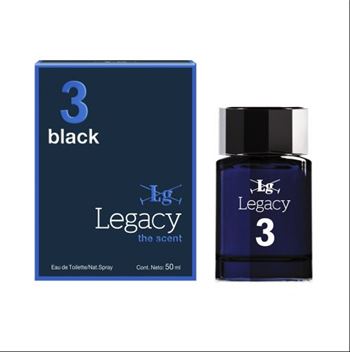 Legacy 3 Black Edt X 50 Ml