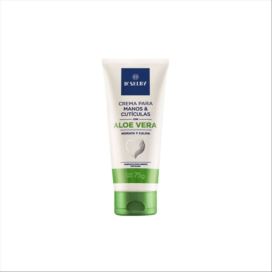 Dr Selby Crema De Manos Y Cuticulas C/aloe Vera X 75 Gr