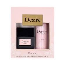 Estuche Desire Femme (edt X 50 Ml + Desodorante)