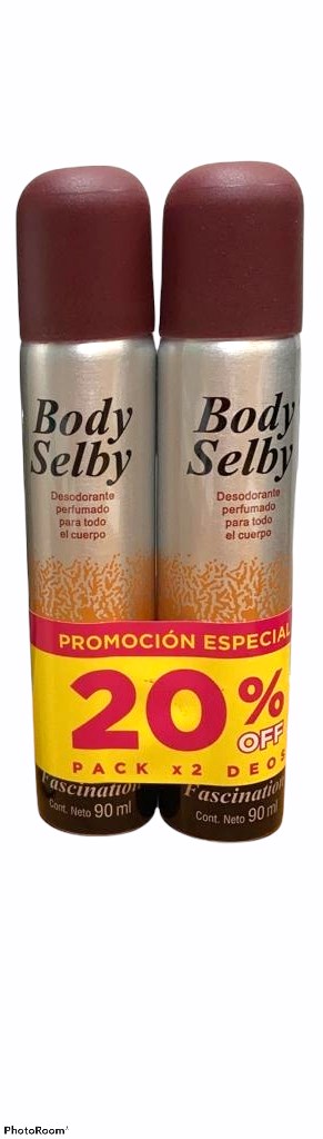 Promo Desodorantes Body Selby Fascination X 2 Unidades