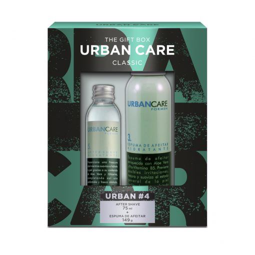 Estuche Urban Care Classic(after Shave 75 Ml/espuma 149 Gr)