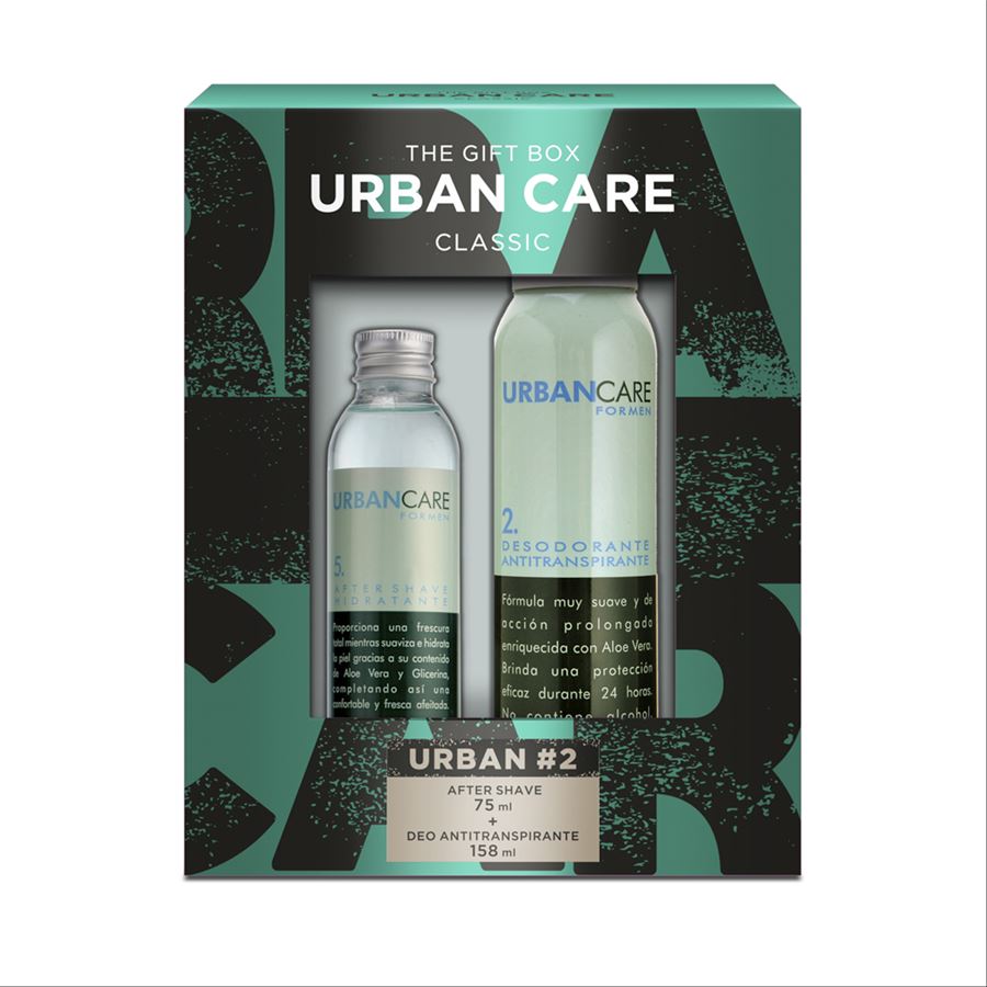 Estuche Urban Care Clasico (after 75 Ml + Desodorante)