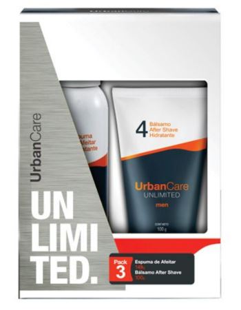 Estuche Urban Care Unlimited (after Shave + Espuma)