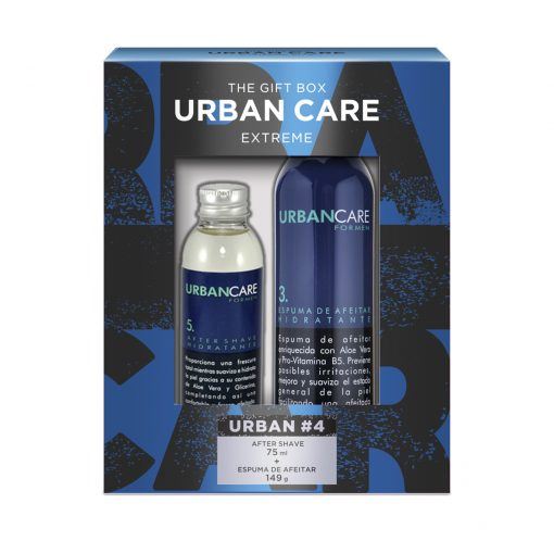 Estuche Urban Care Extreme(after Shave 75 Ml/espuma 149 Gr)