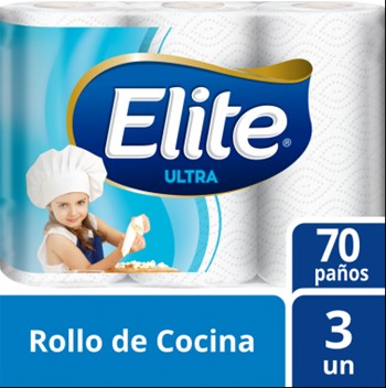 Elite Ultra Toalla De Cocina X 3 (funda X 8)