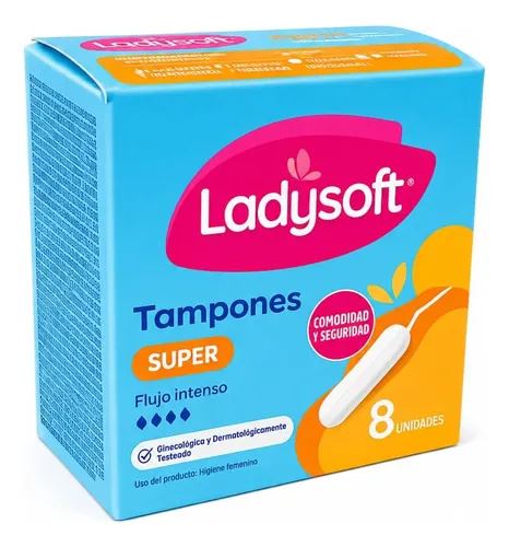 Ladysoft Tampon Super X 8 Unidades
