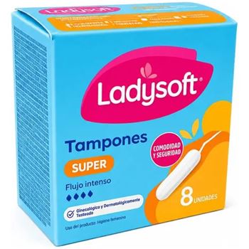 Ladysoft Tampon Super X 8 Unidades
