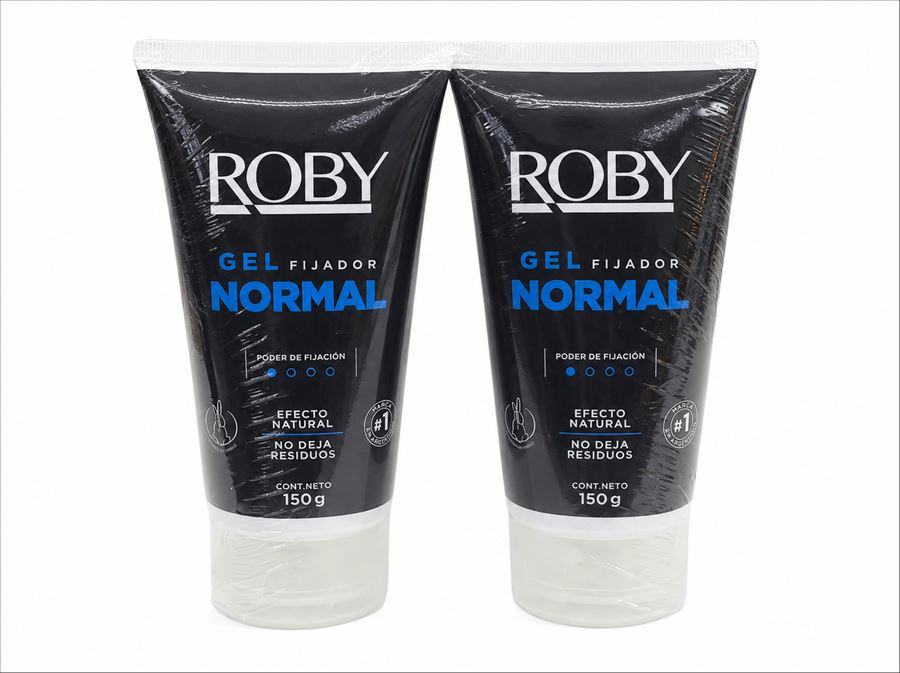 Roby Gel Capilar Fijacion Normal X 150 Gr (pack X 2)