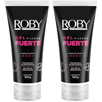 Roby Gel Capilar Fijacion Fuerte X 150 Gr (pack X 2)