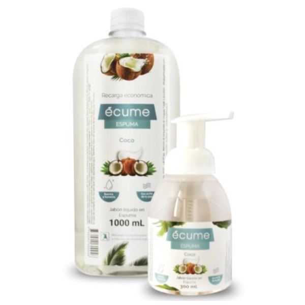 Pack Ecume Espuma Coco 1000 Ml + 300 Ml C/valvula
