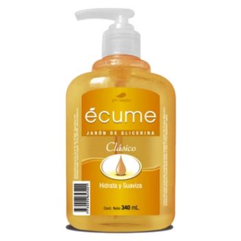 Ecume Jabon Glicerina Clasico X 340 Ml C/valvula