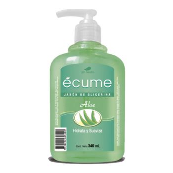 Ecume Jabon Glicerina Aloe X 340 Ml C/valvula