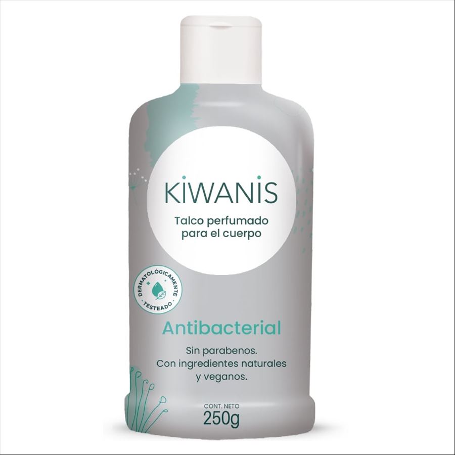 Kiwanis Talquera Corporal Antibacterial X 250 Gr