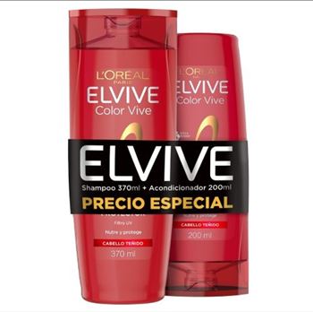 Pack Elvive Colorvive (shampu 370 + Acond 200)