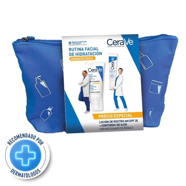 Necessaire Cerave (facial Rostro Dia + Ojos)