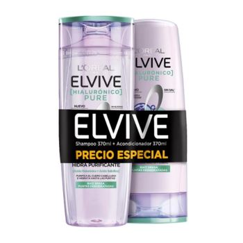 Pack Elvive Hialuronico Pure (shampu 370 + Acond 200 )