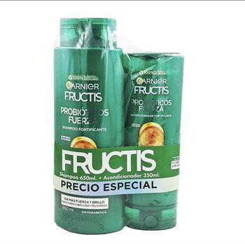 Pack Fructis Probiotic (sh X 650 Ml + Acondicionador 350 Ml)