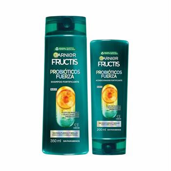Pack Fructis Probioticos Shampu 350 + Aco 200