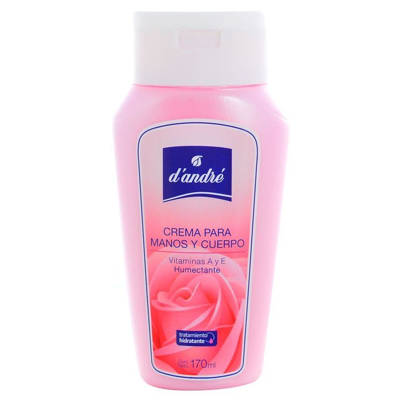 Dandre Crema Para Manos Y Cuerpo C/vitamina A/e  X 170 Ml