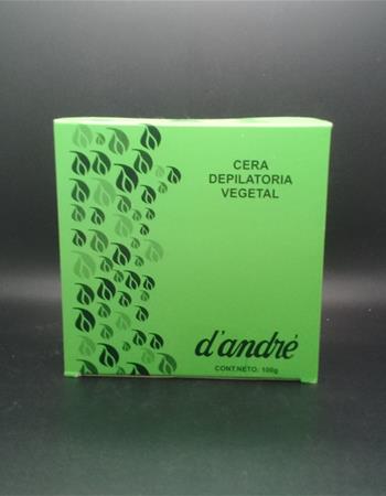 Dandre Cera Depilatoria Vegetal X 100 Gr