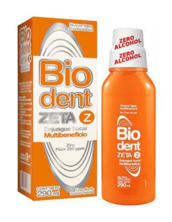 Biodent Enjuague Bucal Zeta X 250 Ml