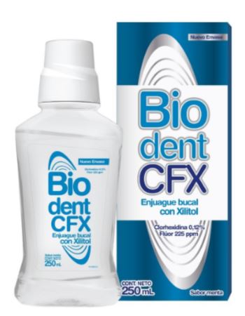 Biodent Enjuague Bucal Cfx X 250 Ml