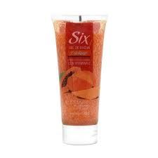 Six Gel De Ducha Exfoliante Corporal X 195gr Frutilla