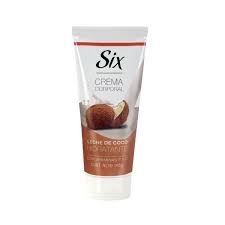 Six Crema Corporal X 195 Gr (leche De Coco)