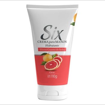 Six Crema Manos Guantes Seda Citrus 110g