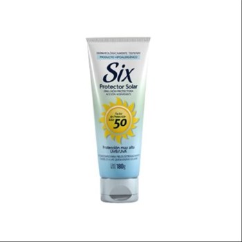 Six Protector Solar Factor 50 Pomo 180 Gr