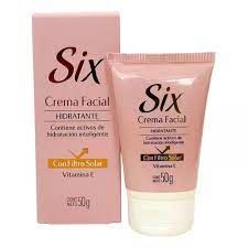 Six Crema Facial Hidratante C/filtro Solar X 50 Ml  1803