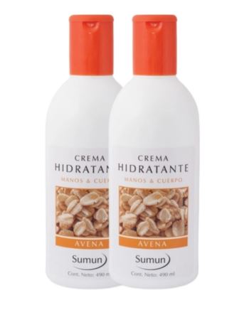 Sumun Crema Corporal Avena X 2 Unidades