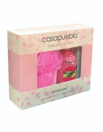 Estuche Casapueblo (shower Gel 280 Ml + Esponja)