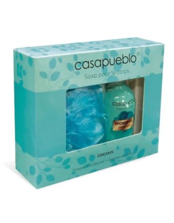 Estuche Casapueblo Dreams(shower Gel 280 Ml + Esponja)
