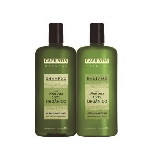 Pack Capilatis Organico (shampu 420 + Acondicionador 420)
