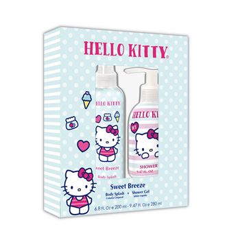 Hello Kitty Sweet Breeze Set (body Splash 200 + Shower Gel)