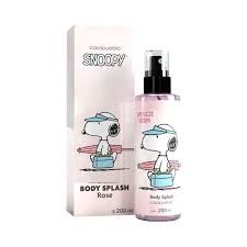 Snoopy Body Splash Rose Flower 200 Ml