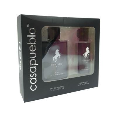 Estuche Casapueblo Wild Black (edt 75 Ml + Body Splash 80 Ml