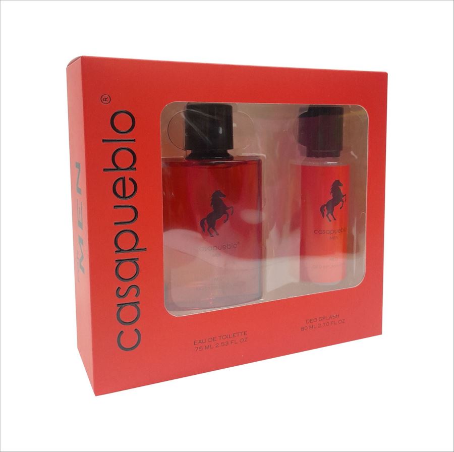 Estuche Casapueblo Wild Red (edt 75 Ml + Body Spalsh 80 Ml)