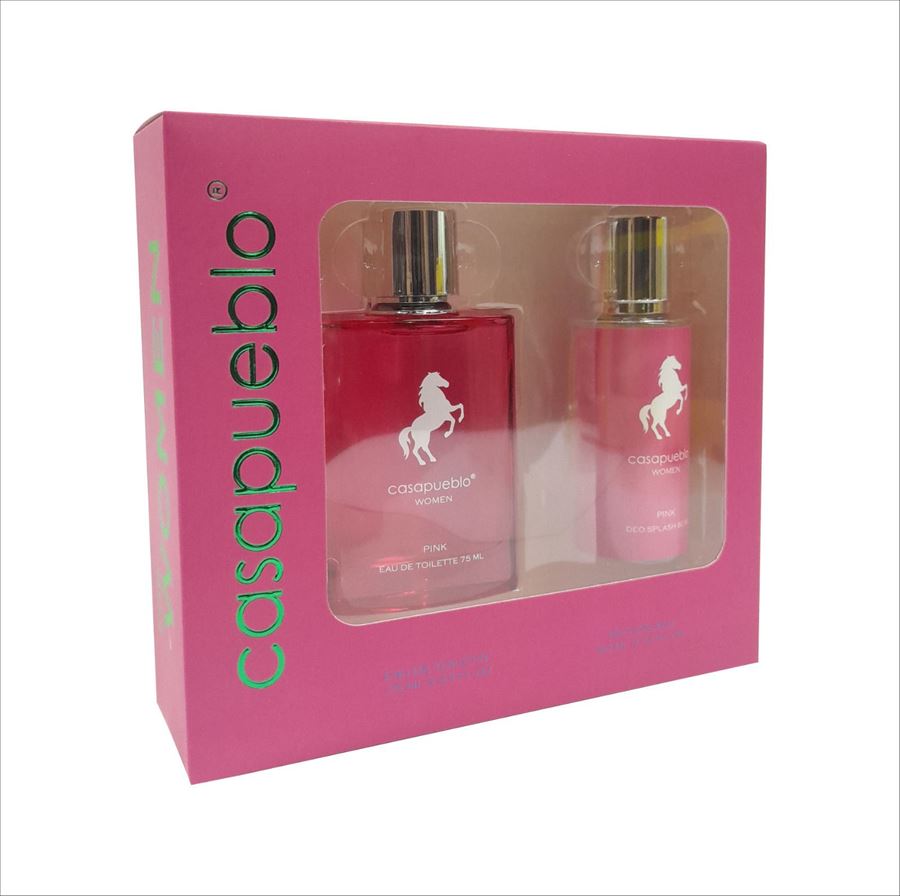 Estuche Casapueblo Wild Pink (edt 75 Ml + Deo Splash 80 Ml)
