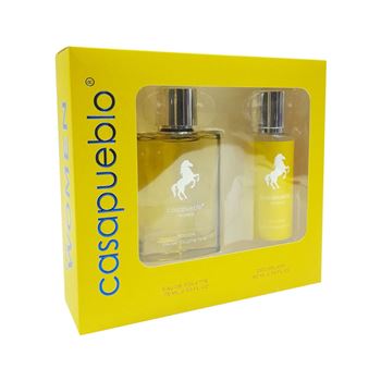 Estuche Casapueblo Wild Yellow (edt X 75 Ml + Deo Splash)