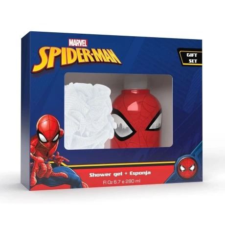 Estuche Spiderman (shower Gel + Esponja)