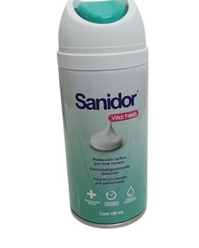 Sanidor Desodorante En Aerosol Para Mujer Vital Fresh 150 Ml