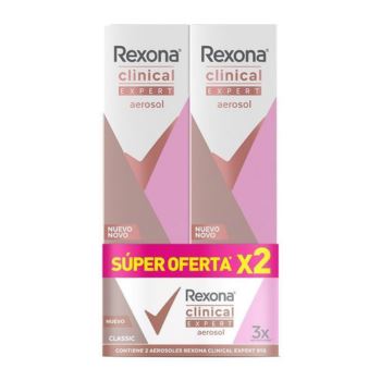 Rexona Clinical Dama Aerosol Pack X 2