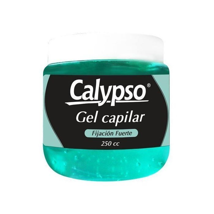 Calypso Gel Capilar Fijacion Fuerte X 250 Cc Verde