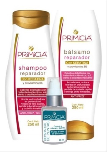 Pack Primicia S/sal (shampu + Bals + Reparador Puntas)