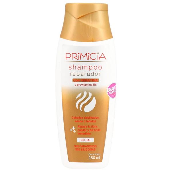 Primicia Shampu Reparador Keratina Sin Sal X 250 Ml