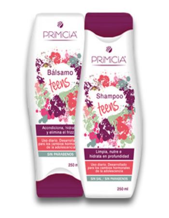Pack Primicia Teens (shampu X 250 Ml + Balsamo X 250 Ml