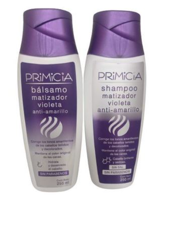 Primicia Pack Matizador Violeta (shampu 250 + Balsamo 250)